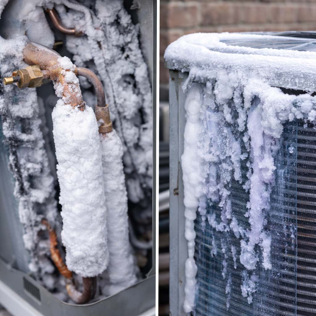 Frozen Evaporator Coils