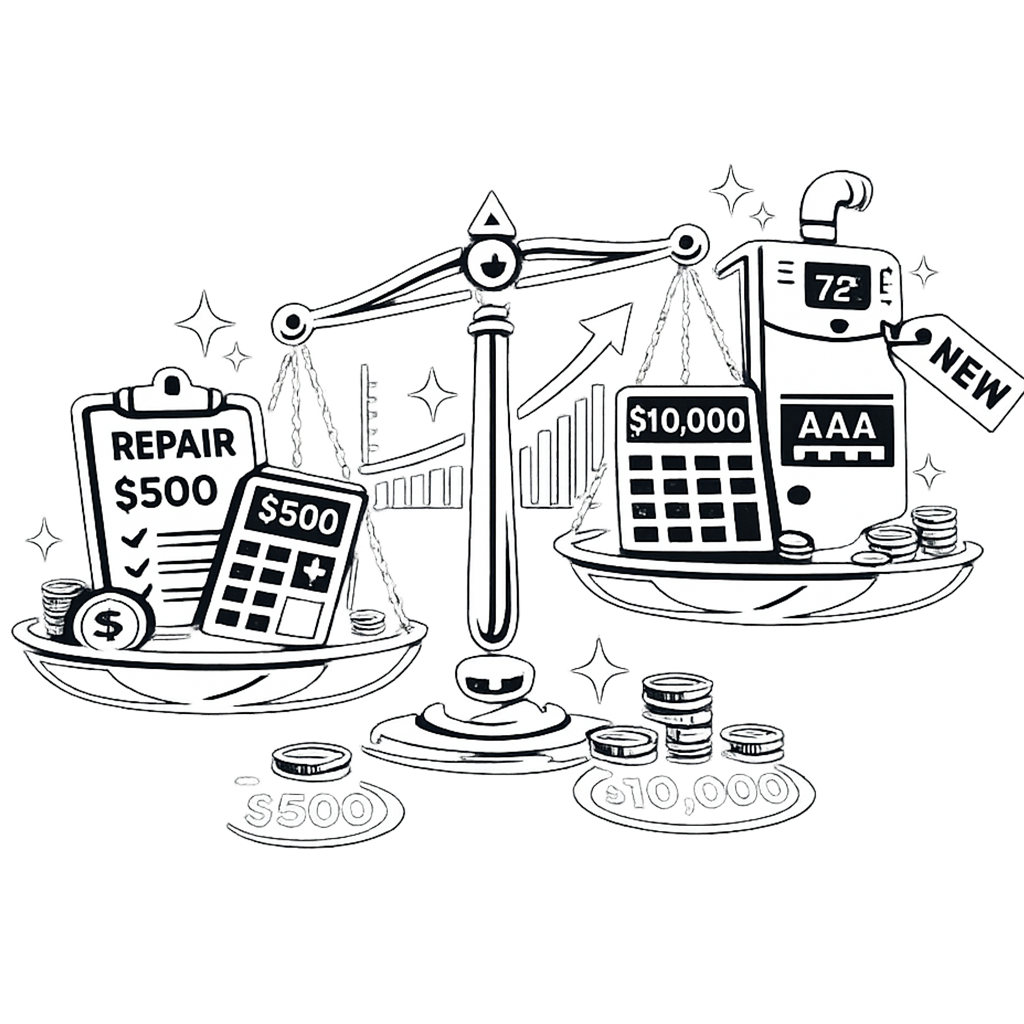 Explore "Repair vs. Replace" Realistically
